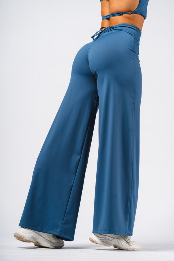 DENI X NEBBIA HIGH-WAIST FLARED PANTS 312