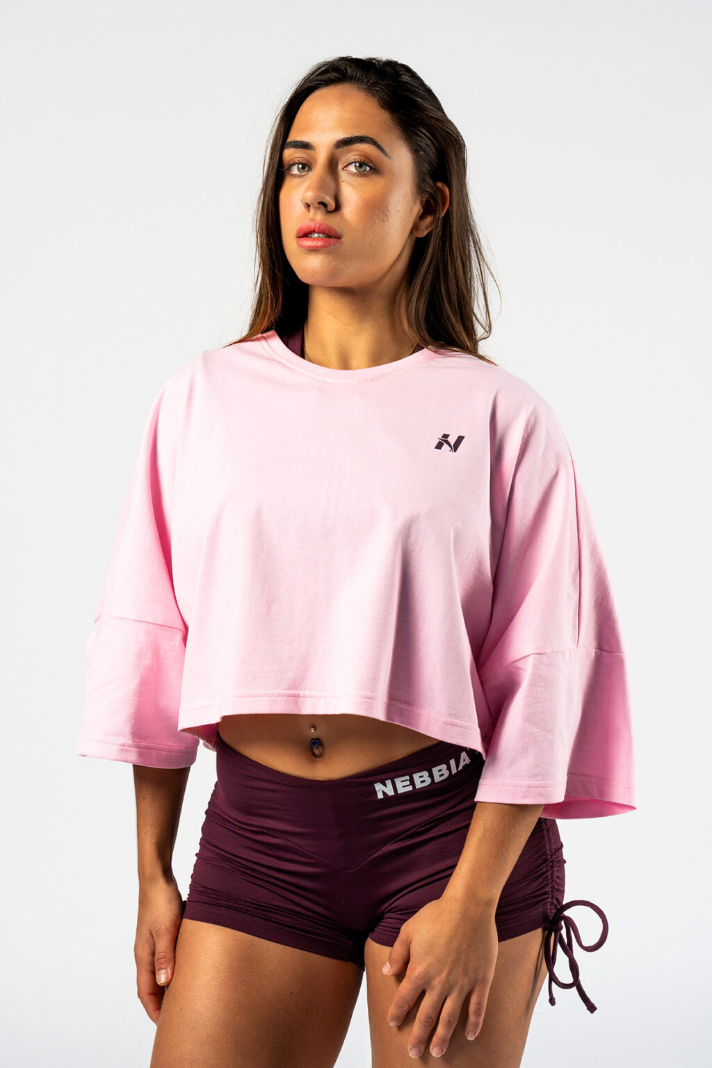 OVERSIZED CROPPED TEE JUST FLOW LIGHT 431