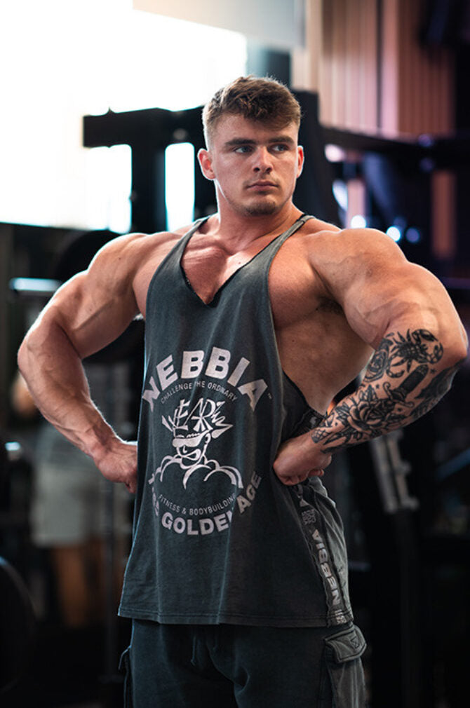 WASHED MUSCLE BACK STRINGER GOLDEN AGE 791
