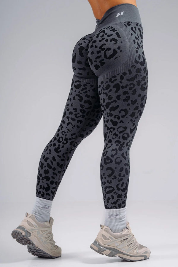 PUSH-UP COMPRESSION LEOPARD LEGGINGS PRIMAL 849