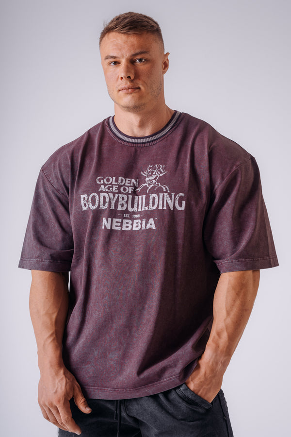 NEBBIA X OLYMPIA HEAVYWEIGHT COTTON T-SHIRT 941