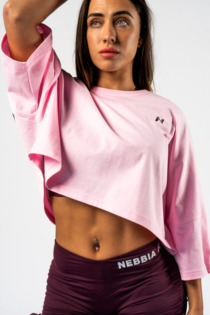 OVERSIZED CROPPED TEE JUST FLOW LIGHT 431