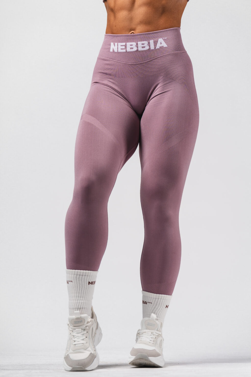 HIGH-WAIST PUSH-UP LEGGINGS FLOW SEAMLESS 496