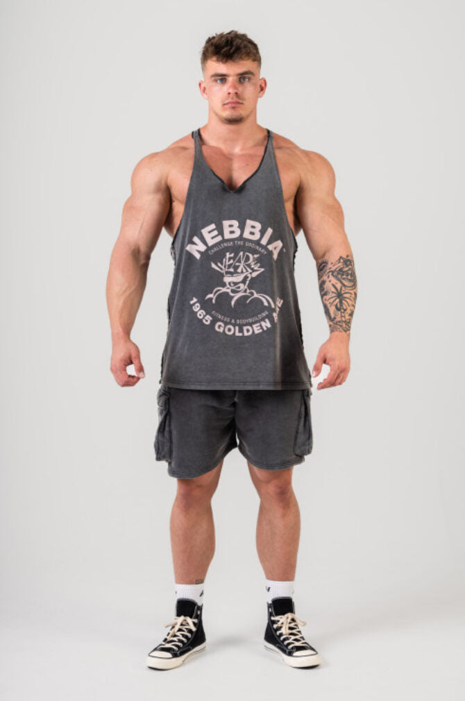 WASHED MUSCLE BACK STRINGER GOLDEN AGE  791