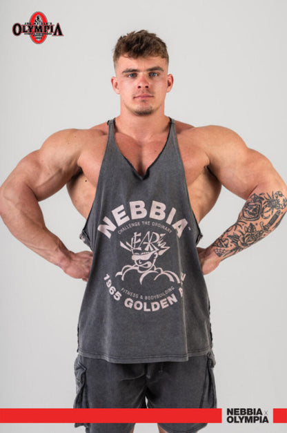 WASHED MUSCLE BACK STRINGER GOLDEN AGE  791