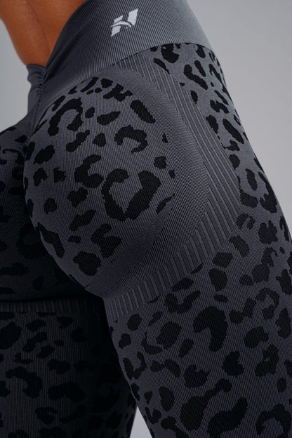 PUSH-UP COMPRESSION LEOPARD LEGGINGS PRIMAL 849