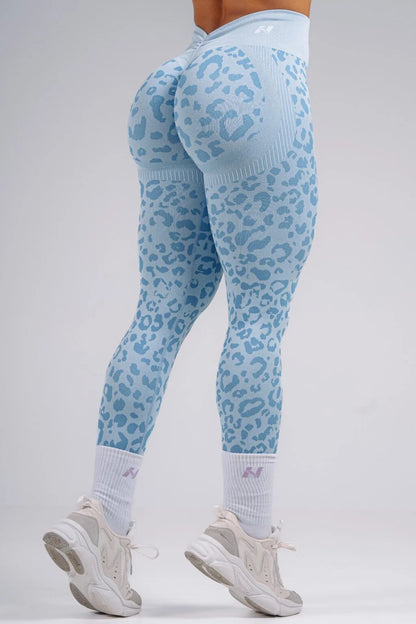 PUSH-UP COMPRESSION LEOPARD LEGGINGS PRIMAL 849