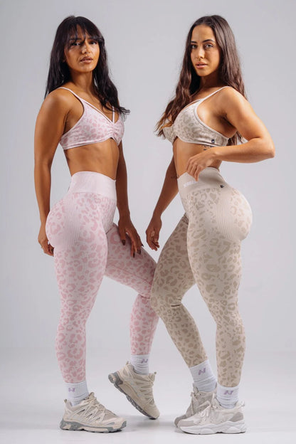 PUSH-UP COMPRESSION LEOPARD LEGGINGS PRIMAL 849