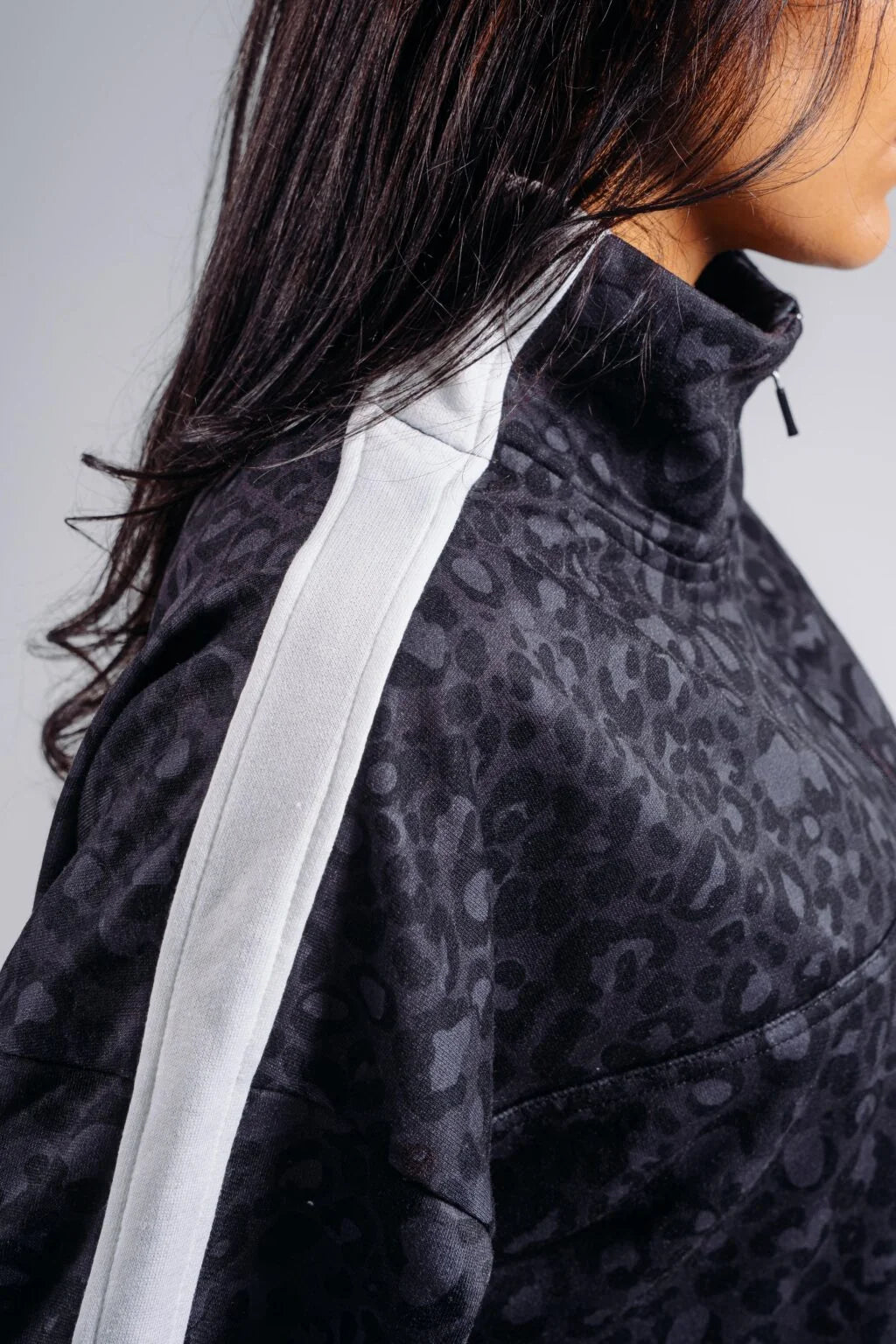 HALF-ZIP LEOPARD SWEATSHIRT PRIMAL 866