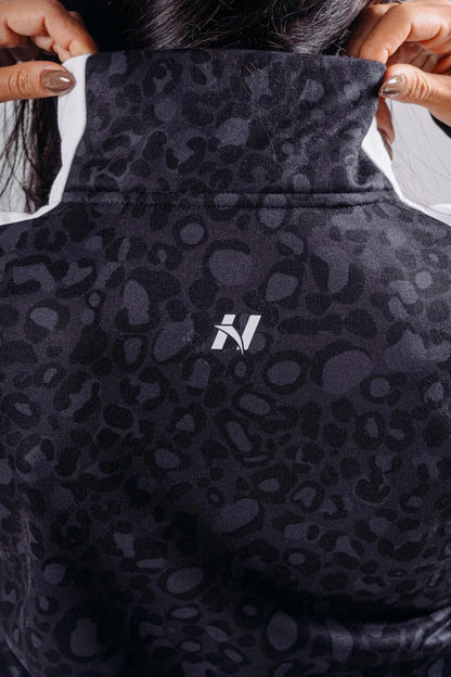 HALF-ZIP LEOPARD SWEATSHIRT PRIMAL 866
