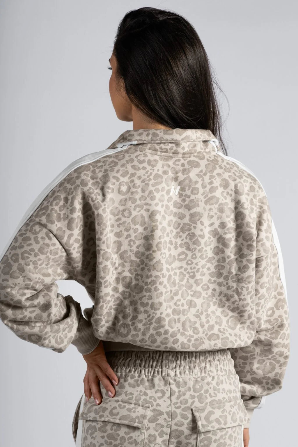 HALF-ZIP LEOPARD SWEATSHIRT PRIMAL 866