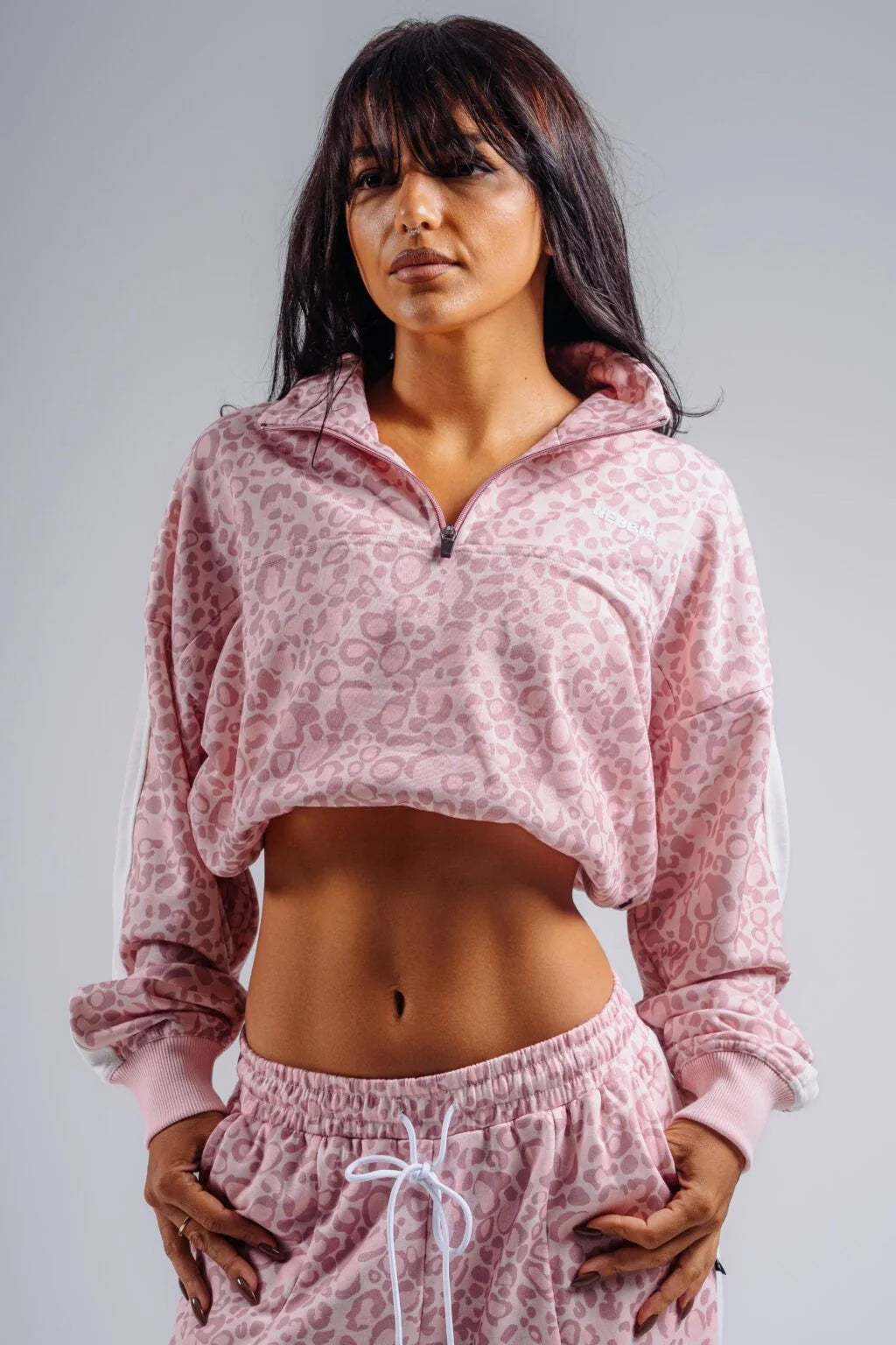HALF-ZIP LEOPARD SWEATSHIRT PRIMAL 866