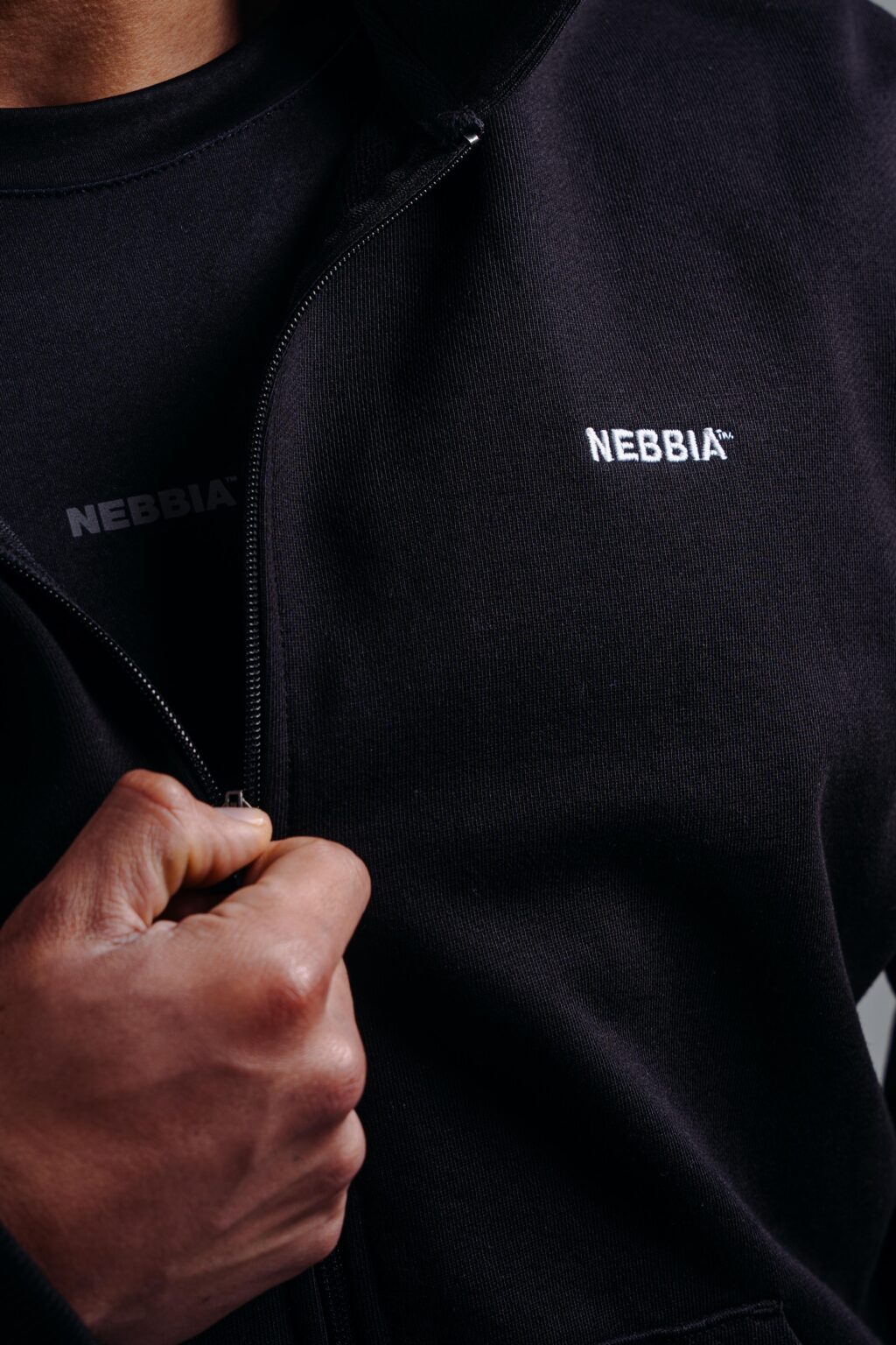 ZIPPER HOODIE WITH EMBROIDERY PRIMAL 884