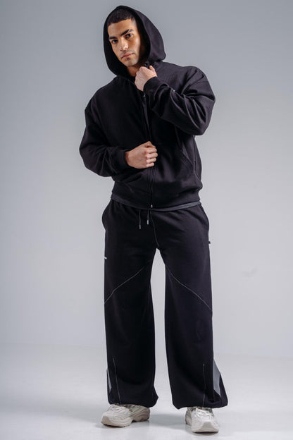 ZIPPER HOODIE WITH EMBROIDERY PRIMAL 884