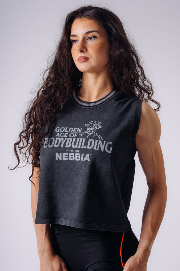 NEBBIA X OLYMPIA OVERSIZED TANK TOP 939