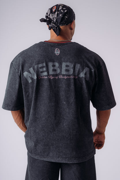 NEBBIA X OLYMPIA HEAVYWEIGHT COTTON T-SHIRT 941