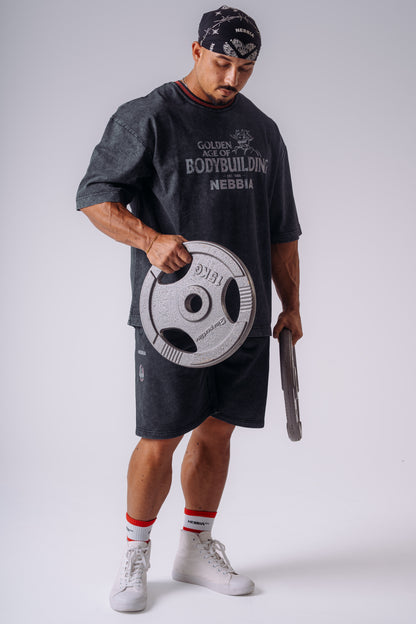 NEBBIA X OLYMPIA HEAVYWEIGHT COTTON T-SHIRT 941