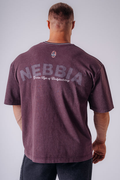 NEBBIA X OLYMPIA HEAVYWEIGHT COTTON T-SHIRT 941