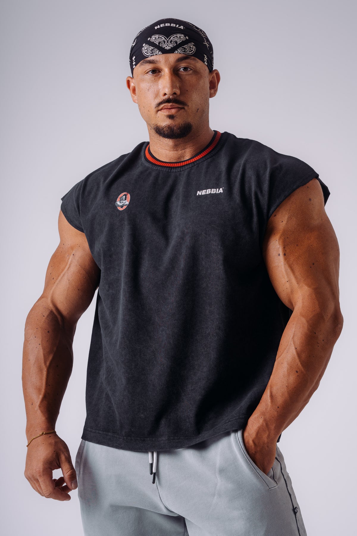 NEBBIA X OLYMPIA MUSCLE COVER TANK TOP 947