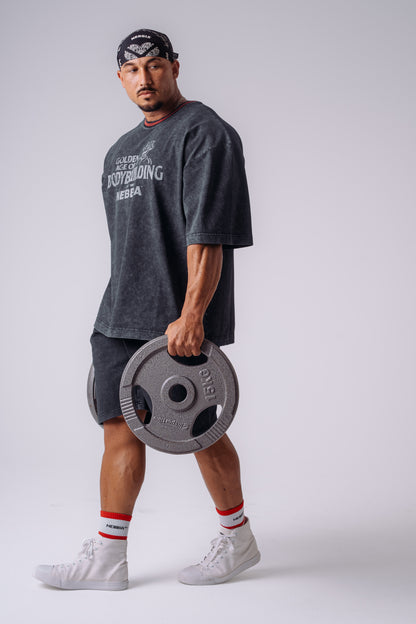 NEBBIA X OLYMPIA RELAXED SWEAT SHORTS 950