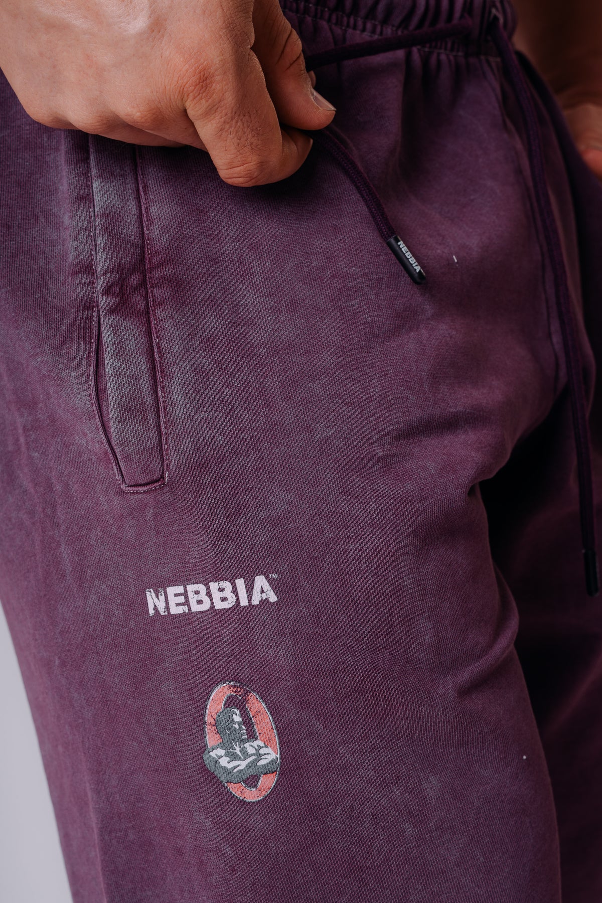 NEBBIA X OLYMPIA RELAXED SWEAT SHORTS 950