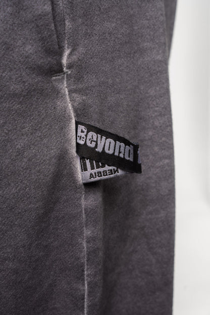 WASHED-OFF GYM SWEATPANTS BAGGY STYLE GYM BRO  373