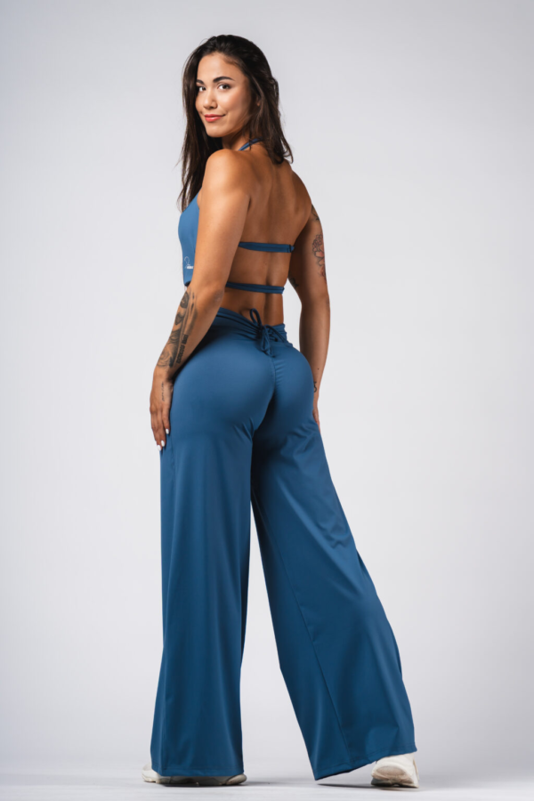 DENI X NEBBIA HIGH-WAIST FLARED PANTS 312