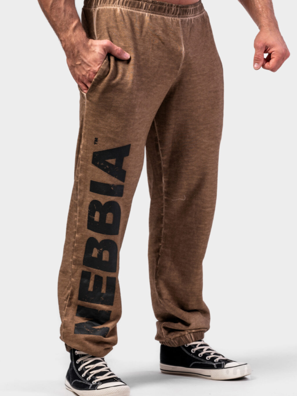 WASHED-OFF GYM SWEATPANTS BAGGY STYLE GYM BRO  373