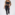 PUSH-UP LEGGINGS WITH SHAPING LINES FLOW SEAMLESS 497