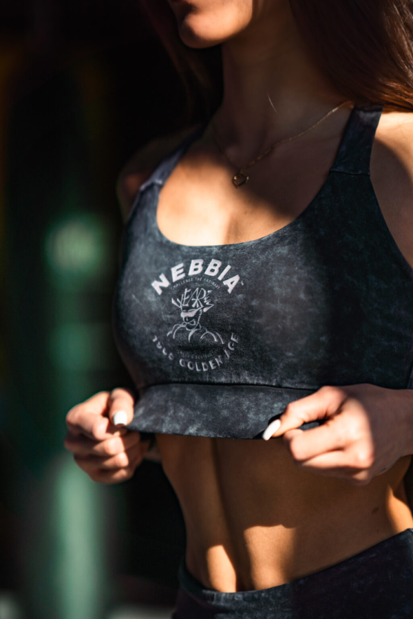 WASHED MEDIUM-SUPPORT SPORTS BRA GOLDEN AGE  778