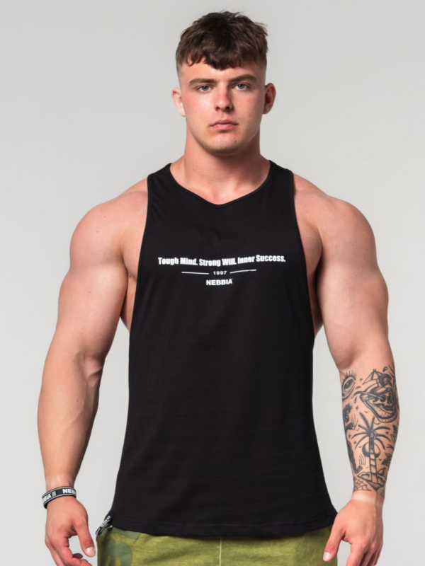 GYM TANK TOP FLEXIN’ BLACK 360