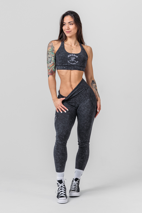 WASHED MEDIUM-SUPPORT SPORTS BRA GOLDEN AGE  778