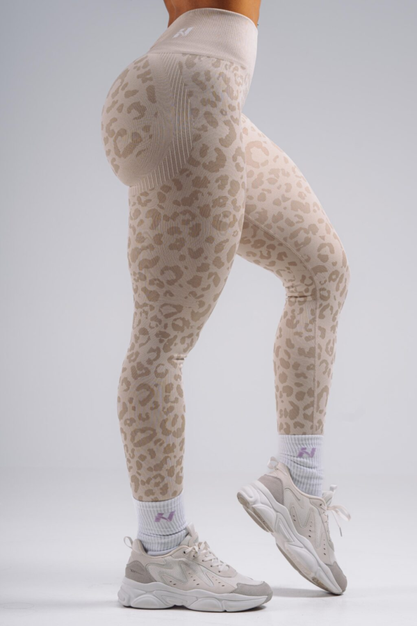 PUSH-UP COMPRESSION LEOPARD LEGGINGS PRIMAL 849