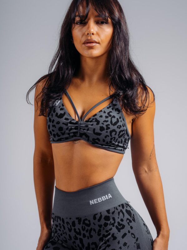 MEDIUM SUPPORT LEOPARD SPORTS BRA PRIMAL 854