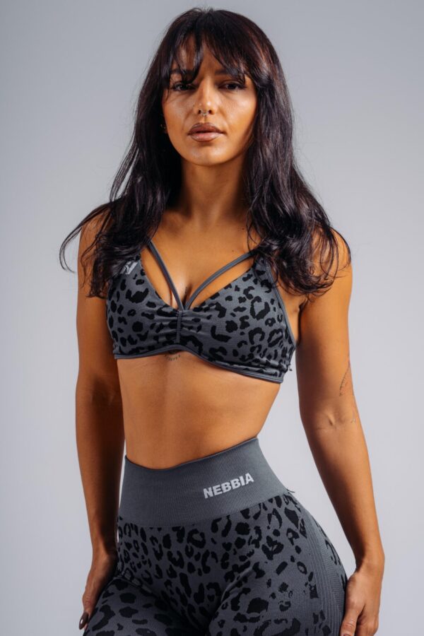 MEDIUM SUPPORT LEOPARD SPORTS BRA PRIMAL 854