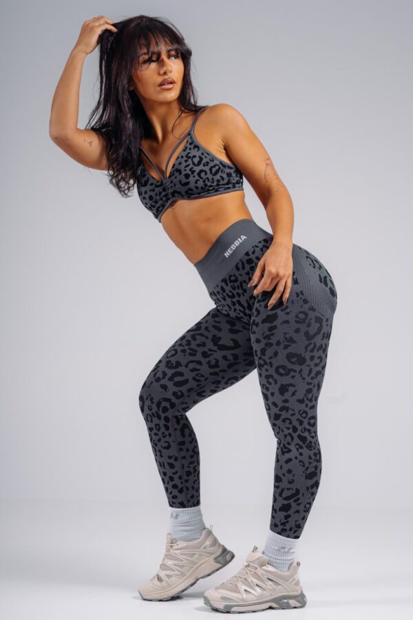MEDIUM SUPPORT LEOPARD SPORTS BRA PRIMAL 854