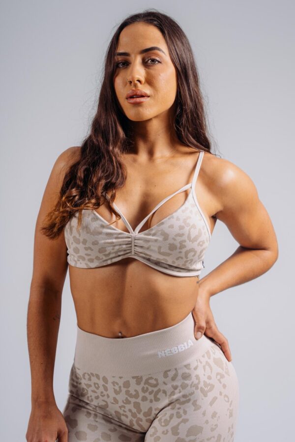 MEDIUM SUPPORT LEOPARD SPORTS BRA PRIMAL 854