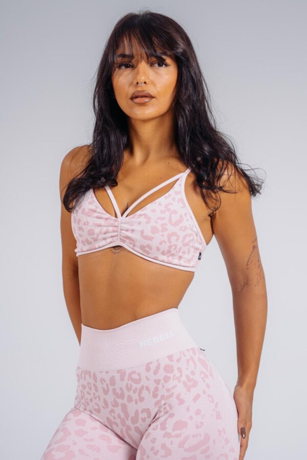 MEDIUM SUPPORT LEOPARD SPORTS BRA PRIMAL 854