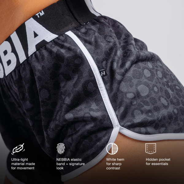 LEOPARD TRAINING SHORTS PRIMAL 855