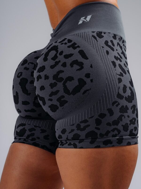 PUSH-UP COMPRESSION LEOPARD SHORTS PRIMAL 856