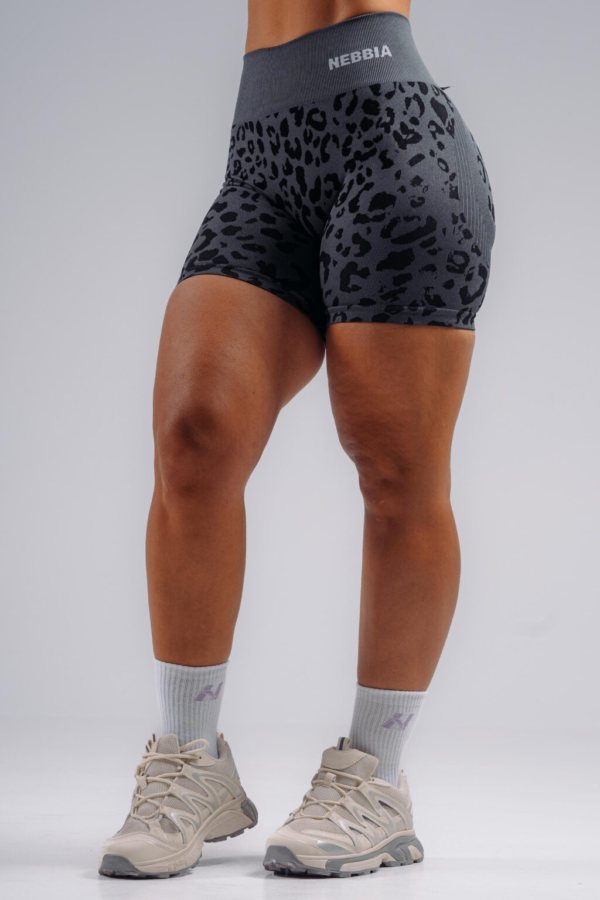 PUSH-UP COMPRESSION LEOPARD SHORTS PRIMAL 856