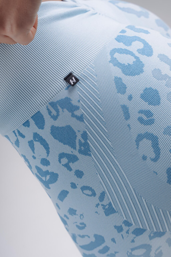PUSH-UP COMPRESSION LEOPARD SHORTS PRIMAL 856
