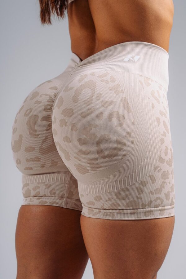 PUSH-UP COMPRESSION LEOPARD SHORTS PRIMAL 856