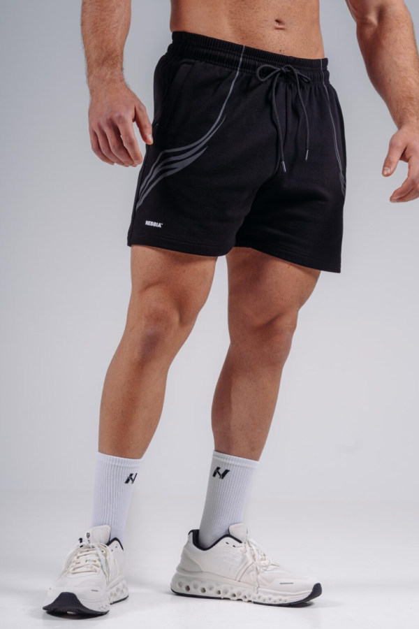 876-black-01-1024x1536 OVERSIZED TRAINING SHORTS PRIMAL 876