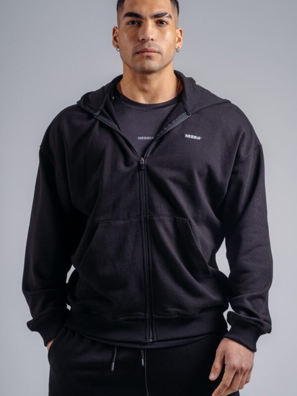 ZIPPER HOODIE WITH EMBROIDERY PRIMAL 884