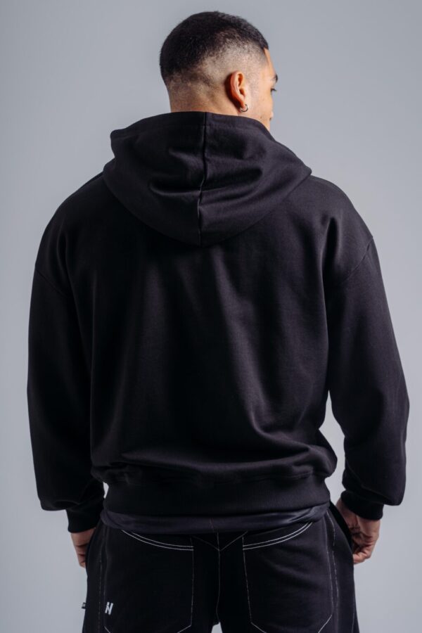 884-black-02-1024x1536 ZIPPER HOODIE WITH EMBROIDERY PRIMAL 884