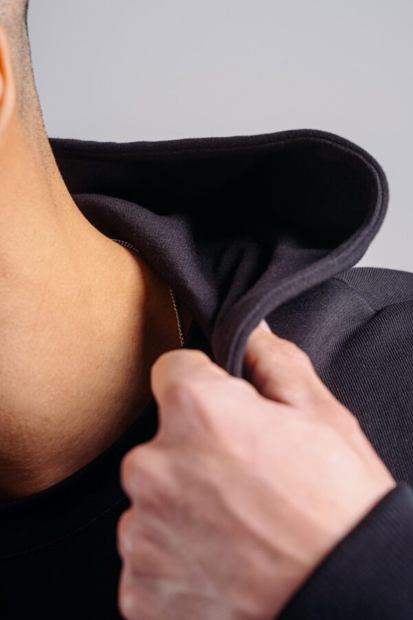 884-black-05-1024x1536 ZIPPER HOODIE WITH EMBROIDERY PRIMAL 884