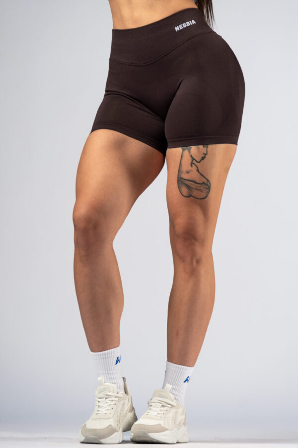 893-dark-brown-espresso-02-1-1024x1536 PUSH-UP SHORT LEGGINGS WITH HIGH WAIST POWER 893