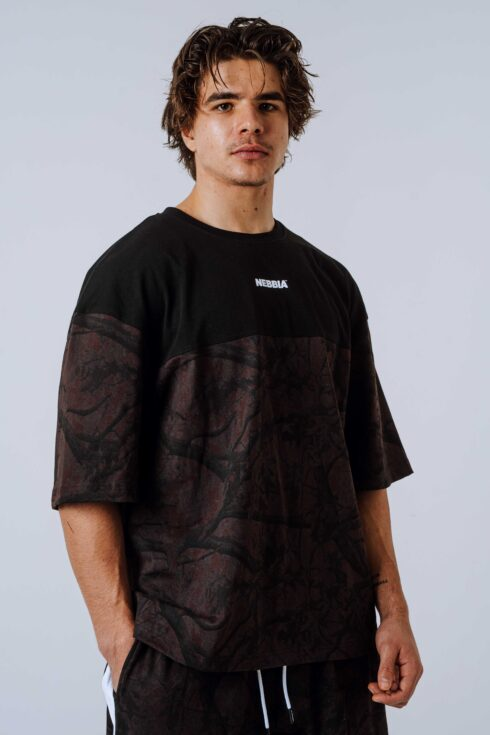 898-dark-brown-camo-01-490x735 OVERSIZED TEE POWER 898
